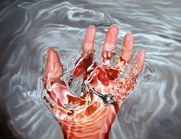 Фотореалистичные рисунки капель воды (10 Фото), РЕАЛИСТИЧНОСТЬ,РИСУНОК,Вода,капли