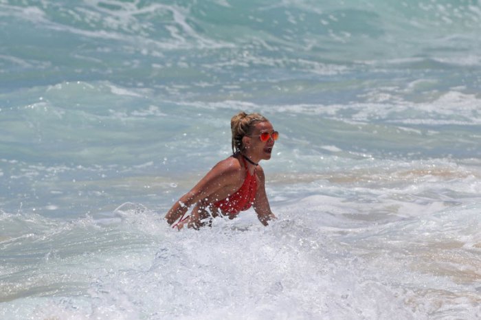 Бритни Спирс на пляже , Бритни Спирс,пляж